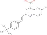 6-Bromo-2-[2-(4-tert-butylphenyl)ethenyl]quinoline-4-carboxylic acid