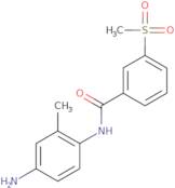 N-(4-Amino-2-methylphenyl)-3-methanesulfonylbenzamide