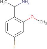 1-(4-Fluoro-2-methoxyphenyl)ethan-1-amine