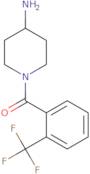 1-[2-(Trifluoromethyl)benzoyl]piperidin-4-amine