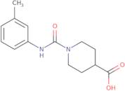 1-[(3-Methylphenyl)carbamoyl]piperidine-4-carboxylic acid