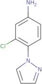 3-Chloro-4-(1H-pyrazol-1-yl)aniline