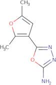 5-(2,5-Dimethylfuran-3-yl)-1,3,4-oxadiazol-2-amine