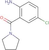 4-Chloro-2-(pyrrolidine-1-carbonyl)aniline