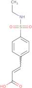 (2E)-3-[4-(Ethylsulfamoyl)phenyl]prop-2-enoic acid