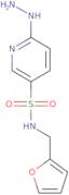 N-(Furan-2-ylmethyl)-6-hydrazinylpyridine-3-sulfonamide