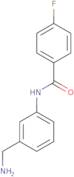 N-[3-(Aminomethyl)phenyl]-4-fluorobenzamide