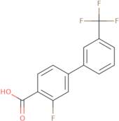 2-Fluoro-4-(3-trifluoromethylphenyl)benzoic acid