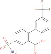 5-Sulfamoyl-2-[3-(trifluoromethyl)phenyl]benzoic acid