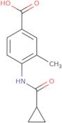 4-[(Cyclopropylcarbonyl)amino]-3-methylbenzoic acid