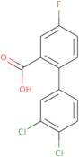 2-(3,4-Dichlorophenyl)-5-fluorobenzoic acid