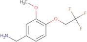 [3-Methoxy-4-(2,2,2-trifluoroethoxy)phenyl]methanamine