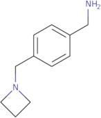 1-[4-(Azetidin-1-ylmethyl)phenyl]methanamine