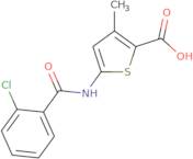 5-(2-Chlorobenzamido)-3-methylthiophene-2-carboxylic acid