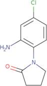 1-(2-Amino-4-chlorophenyl)pyrrolidin-2-one