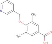 3,5-Dimethyl-4-[(pyridin-3-yl)methoxy]benzoic acid