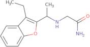 2-{[1-(3-Ethyl-1-benzofuran-2-yl)ethyl]amino}acetamide