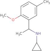 N-[1-(2-Methoxy-5-methylphenyl)ethyl]cyclopropanamine