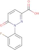 1-(2-Fluorophenyl)-6-oxo-1,6-dihydropyridazine-3-carboxylic acid