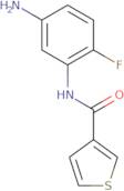 N-(5-Amino-2-fluorophenyl)thiophene-3-carboxamide