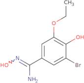 (Z)-3-Bromo-5-ethoxy-N',4-dihydroxybenzene-1-carboximidamide