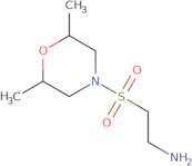 2-[(2,6-Dimethylmorpholin-4-yl)sulfonyl]ethan-1-amine