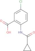 5-Chloro-2-[(cyclopropylcarbonyl)amino]benzoic acid