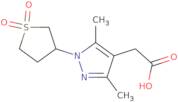 [1-(1,1-Dioxidotetrahydro-3-thienyl)-3,5-dimethyl-1H-pyrazol-4-yl]acetic acid