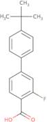 2-Fluoro-4-(4-t-butylphenyl)benzoic acid