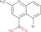 5-Bromo-2-methylquinoline-4-carboxylic acid