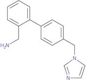 {2-[4-(1H-Imidazol-1-ylmethyl)phenyl]phenyl}methanamine