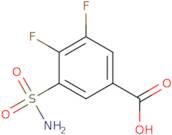 3,4-Difluoro-5-sulfamoylbenzoic acid