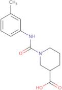 1-[(3-Methylphenyl)carbamoyl]piperidine-3-carboxylic acid