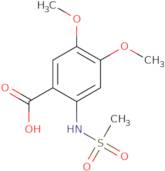 4,5-Dimethoxy-2-(methylsulfonamido)benzoic acid