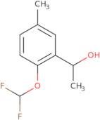 1-[2-(Difluoromethoxy)-5-methylphenyl]ethan-1-ol