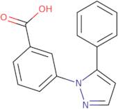 3-(5-Phenyl-1H-pyrazol-1-yl)benzoic acid