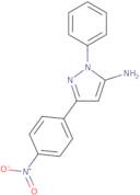 3-(4-Nitrophenyl)-1-phenyl-1H-pyrazol-5-amine