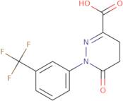 6-Oxo-1-[3-(trifluoromethyl)phenyl]-1,4,5,6-tetrahydropyridazine-3-carboxylic acid