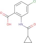 4-Chloro-2-[(cyclopropylcarbonyl)amino]benzoic acid