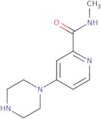 N-Methyl-4-(1-piperazinyl)-2-pyridinecarboxamide hydrochloride
