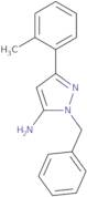 1-Benzyl-3-(2-methylphenyl)-1H-pyrazol-5-amine