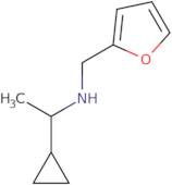 (1-Cyclopropylethyl)(furan-2-ylmethyl)amine