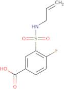 4-Fluoro-3-[(prop-2-en-1-yl)sulfamoyl]benzoic acid