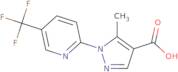 5-Methyl-1-[5-(trifluoromethyl)pyridin-2-yl]-1H-pyrazole-4-carboxylic acid