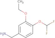 [4-(Difluoromethoxy)-3-ethoxyphenyl]methanamine