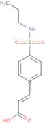 (2E)-3-[4-(Propylsulfamoyl)phenyl]prop-2-enoic acid