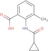 2-[(Cyclopropylcarbonyl)amino]-3-methylbenzoic acid