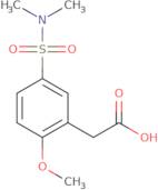 2-[5-(Dimethylsulfamoyl)-2-methoxyphenyl]acetic acid