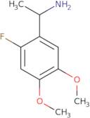 1-(2-Fluoro-4,5-dimethoxyphenyl)ethan-1-amine