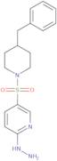 5-[(4-Benzylpiperidin-1-yl)sulfonyl]-2-hydrazinylpyridine